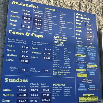 Cathy's Homemade Goodies - Ice Cream & Frozen Yogurt Near Me - St. Clair Shores, Michigan Cathy's Homemade Goodies - Ice Cream & Frozen Yogurt Near Me - St. Clair Shores, Michigan