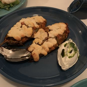 Loi Estiatorio - Stuffed baby eggplant - Greek Near Me - New York, New York