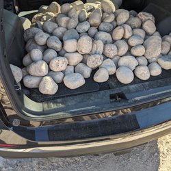 Menoni & Mocogni - 1000 pounds of granite for landscaping. Very reasonably priced.