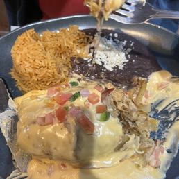 Chicken chimichanga