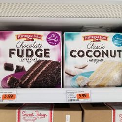 Beaumont Market - Blast from my NJ past. Pepperidge Farms was big out there and my Nana always had these cakes in her freezer ready for drop in guests.