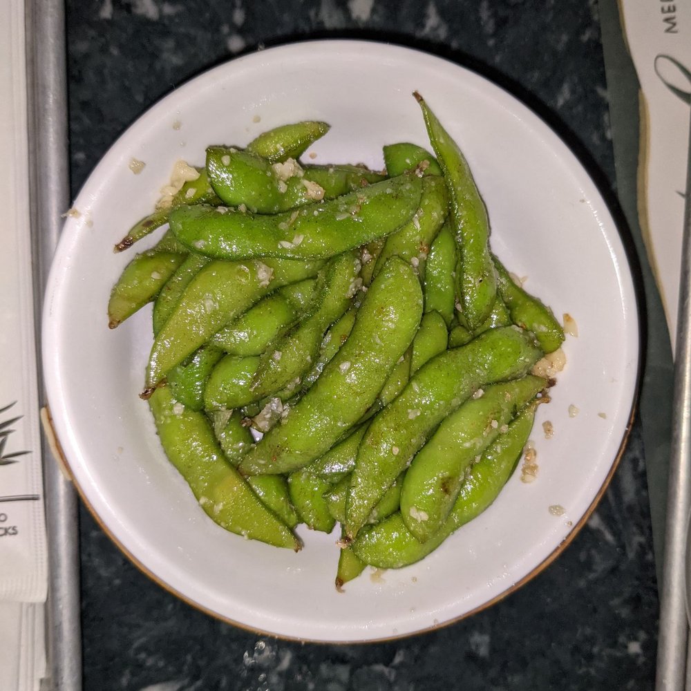 Yip - Doral - Edamame with garlic - Dim Sum Near Me - Miami, Florida Yip - Doral - Edamame with garlic - Dim Sum Near Me - Miami, Florida