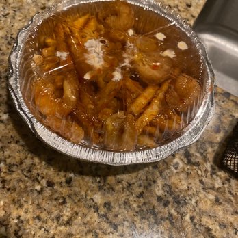 Crab Cab - Firecracker shrimp.... he's trying to save for lunch - Seafood Near Me - Alexandria, Virginia