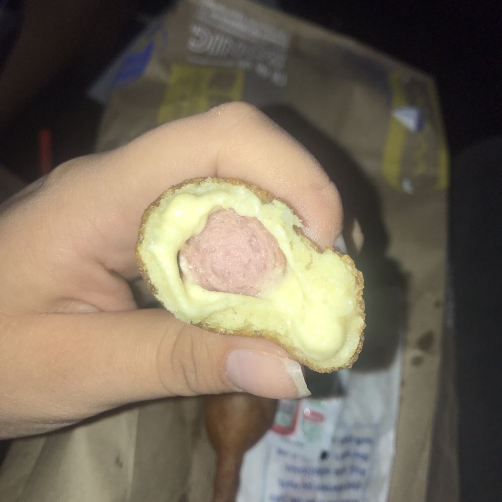 Sonic Drive-In - Ordered a corn dog and it was raw. Complained and got another raw one - Burgers Near Me - Fullerton, California Sonic Drive-In - Ordered a corn dog and it was raw. Complained and got another raw one - Burgers Near Me - Fullerton, California