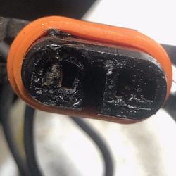 Hare Chevrolet - Melted head light socket, they didn't even replace it. Just stuck a new bulb in this damaged socket