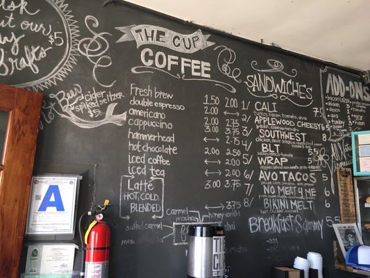 Menu photo 7 The Cup Oceanside, CA