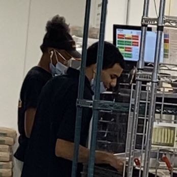 Little Caesar's Pizza - Employees with no mask or gloves preparing food. - Pizza Near Me - Riverview, Florida Little Caesar's Pizza - Employees with no mask or gloves preparing food. - Pizza Near Me - Riverview, Florida