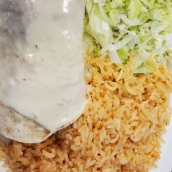 La Mesa - Chicken fajita burrito
