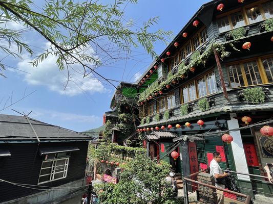 Jiufen Teahouse by null