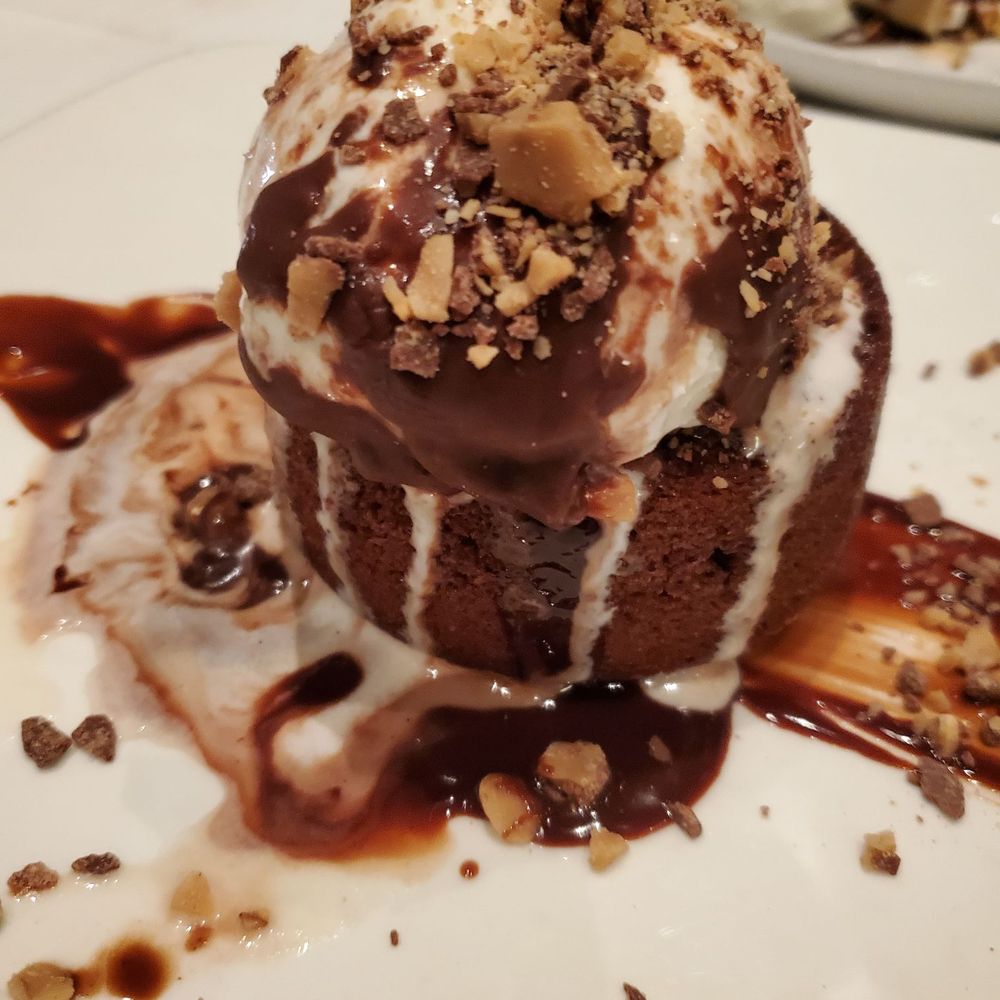 Chart House Prime - Hot Chocolate Lava Cake. Order it when you order dinner. It takes 30 min to create this happiness. - Seafood Near Me - Annapolis, Maryland Chart House Prime - Hot Chocolate Lava Cake. Order it when you order dinner. It takes 30 min to create this happiness. - Seafood Near Me - Annapolis, Maryland
