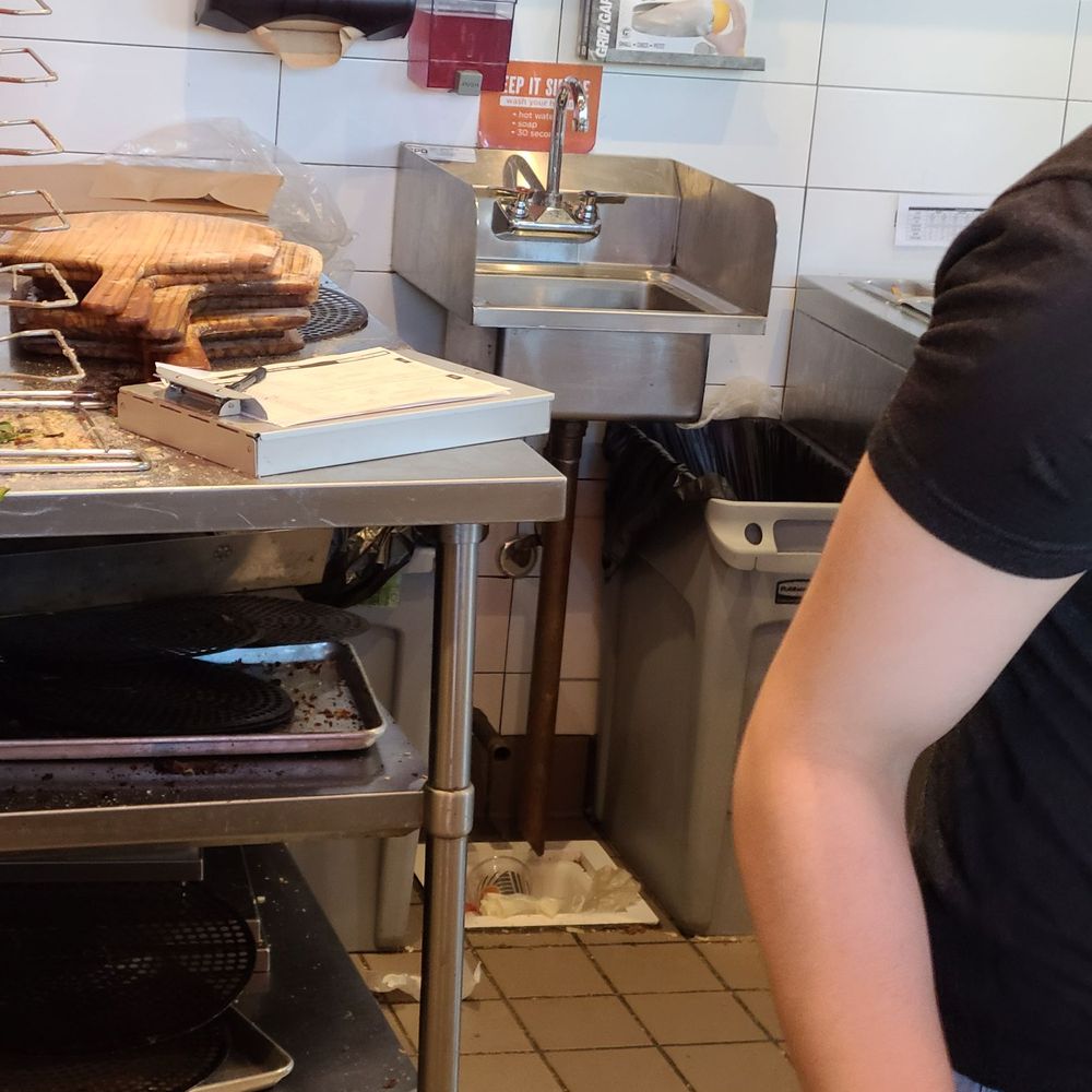 Blaze Pizza - What's in that sink drain? - Pizza Near Me - Fresh Meadows, New York Blaze Pizza - What's in that sink drain? - Pizza Near Me - Fresh Meadows, New York