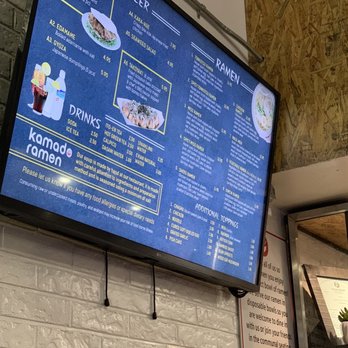 Kamado Ramen - Menu - Ramen Near Me - Huntsville, Alabama