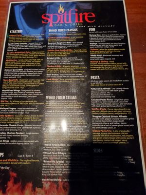 Menu photo 3 Spitfire Bar & Grill West Fargo, ND Menu photo 3 Spitfire Bar & Grill West Fargo, ND