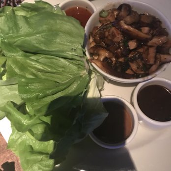 Yard House - Shiitake & crimini Mushroom Lettuce Wraps - New American Near Me - Springfield, Virginia Yard House - Shiitake & crimini Mushroom Lettuce Wraps - New American Near Me - Springfield, Virginia
