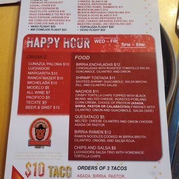 Luchador Tacos & More - Happy Hour - Mexican Near Me - Denver, Colorado Luchador Tacos & More - Happy Hour - Mexican Near Me - Denver, Colorado