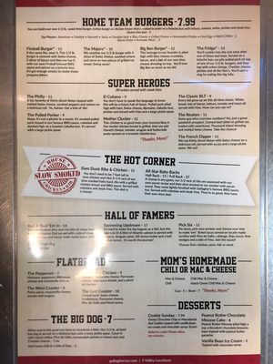 Menu photo 3 Gallagher's Phoenix, AZ