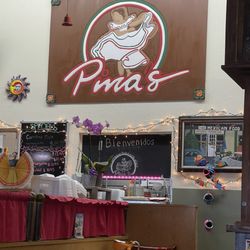 Pina’s Cafe - Signage