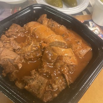 Central Texas Style BBQ - Vegan sausage and BBQ jackfruit on the side. - Barbeque Near Me - Pearland, Texas Central Texas Style BBQ - Vegan sausage and BBQ jackfruit on the side. - Barbeque Near Me - Pearland, Texas