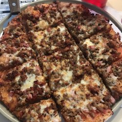 Pizza King - The Meat Feast  Delicious!!