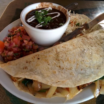 Crossroads Cafe - Veggie quesadilla - Cafes Near Me - Joshua Tree, California