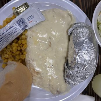 Yellowstone Playhouse - Chicken meal - Dinner Theater Near Me - Island Park, Idaho
