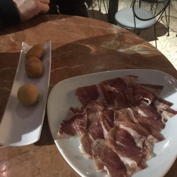 Distrito V - I will miss the jamon in Spain. Lol - Tapas Bars Near Me - Barcelona, B