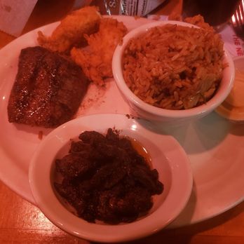 Texas Roadhouse - Steak, chicken critters, rice and mushrooms. - Steakhouses Near Me - Walpole, Massachusetts