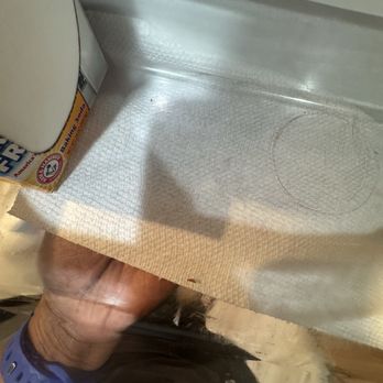 Capable Clean - dirty shelf in refrigerator AFTER DEEP/MOVE-IN CLEAN - Home Cleaning Near Me - Anaheim, California