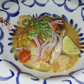 The Grove - Grilled redfish - New American Near Me - Houston, Texas The Grove - Grilled redfish - New American Near Me - Houston, Texas