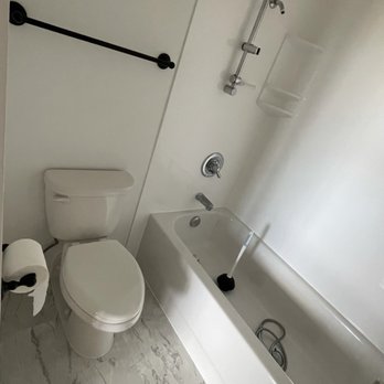Amcor Construction - Installed vinyl flooring in bathroom. - General Contractors Near Me