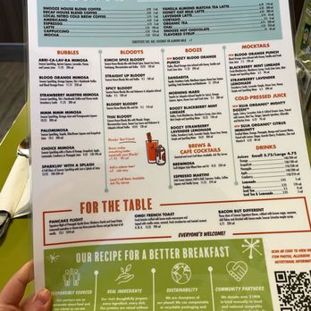 Snooze, an A.M. Eatery - Menu (Dec 2023) - Breakfast & Brunch Near Me - Arvada, Colorado