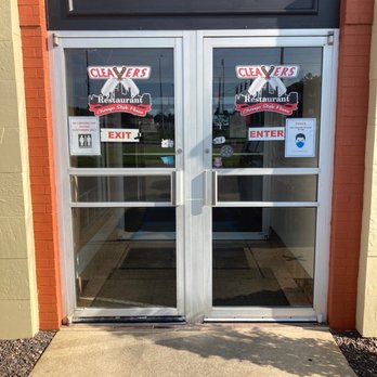 Cleaver's - the front door of a restaurant - Sandwiches Near Me - Evansville, Indiana