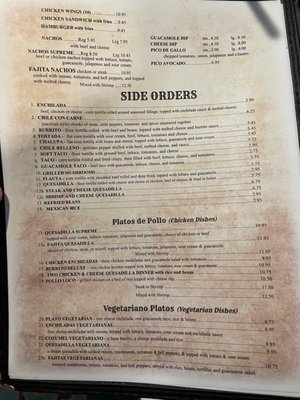Menu photo 1 Cozumel Mexican Grill Eclectic, AL Menu photo 1 Cozumel Mexican Grill Eclectic, AL