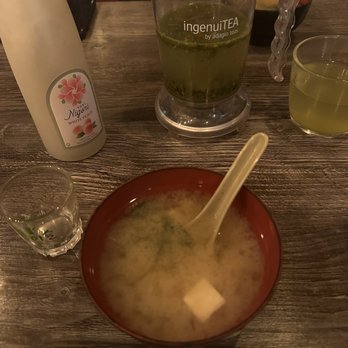 Nozomi - drinks : nigori white peach & tea - Sushi Bars Near Me - La Jolla, California Nozomi - drinks : nigori white peach & tea - Sushi Bars Near Me - La Jolla, California
