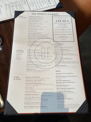 Menu photo 2 Del Frisco's Grille Southlake, TX