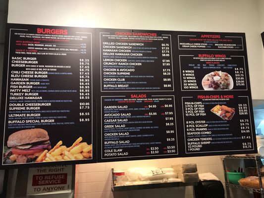 Menu photo 7 Buffalo Burger Restaurant San Francisco, CA Menu photo 7 Buffalo Burger Restaurant San Francisco, CA