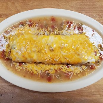 Roasty's Diner - Classic breakfast burrito smothered in homemade green chili (very popular item) - Diners Near Me - Greeley, Colorado