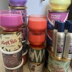 Yankee Candle - Nice mixture! Candles and room sprays .