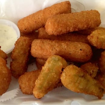 Three Legged Dog - Golden shower of fried mac&cheese, jalapeño poppers and cheese stix, with ranch! - Bars Near Me - New Orleans, Louisiana Three Legged Dog - Golden shower of fried mac&cheese, jalapeño poppers and cheese stix, with ranch! - Bars Near Me - New Orleans, Louisiana