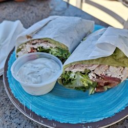 Dino's Gyros Greek Cafe and Taverna - Chicken wrap