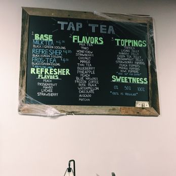 Tap Tea Bar - Menu, featuring halloween decor - Bubble Tea Near Me - Wilmington, North Carolina Tap Tea Bar - Menu, featuring halloween decor - Bubble Tea Near Me - Wilmington, North Carolina