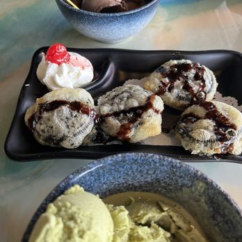 Sushi Masa - Fried Oreos and ice cream - Sushi Bars Near Me - Henrico, Virginia