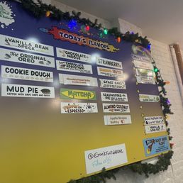Daily ice cream flavors