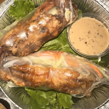 Pho Thai - 5. Crab Summer Roll (2) 5. 软壳蟹夏日卷(2) - Vietnamese Near Me - Rego Park, New York Pho Thai - 5. Crab Summer Roll (2) 5. 软壳蟹夏日卷(2) - Vietnamese Near Me - Rego Park, New York