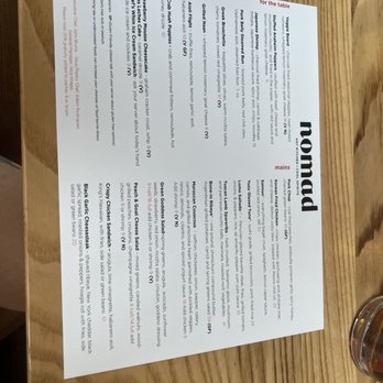 Nomad - New Summer Menu - Chicken Shop Near Me - Columbus, Ohio