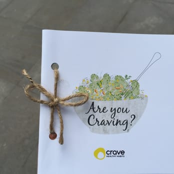 Crave Healthy Habits - menu cover - Gluten-Free Near Me - Toronto, Ontario