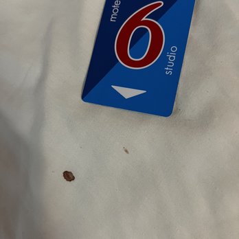 Motel 6 - The signature bedbug bloodstains - Hotels Near Me - Simi Valley, California