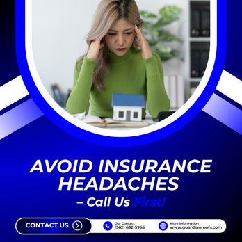 Guardian Roofs - Roof damage? Don't deal with insurance alone!
We'll handle the claim & make it easy.
Call now for a FREE estimate! - Roofing Near Me - Orange, California Guardian Roofs - Roof damage? Don't deal with insurance alone!
We'll handle the claim & make it easy.
Call now for a FREE estimate! - Roofing Near Me - Orange, California