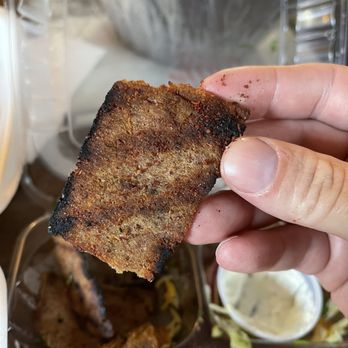 Flames Mediterranean & grill - Dry, grilled gyro meat - Mediterranean Near Me - Memphis, Tennessee