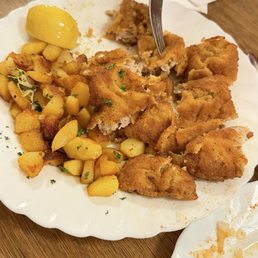 Veal schnitzel